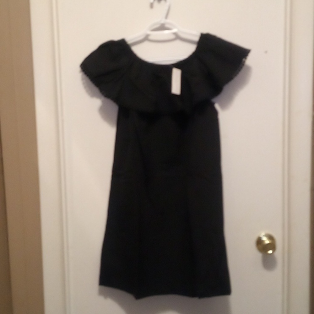 NWT - Colleen Lopez Black Short Sleeve Mini Dress - Size XS - Picture 1 of 5
